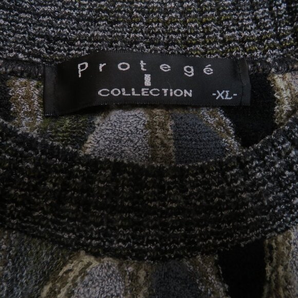 Protege Vintage 3D Knit Crewneck Sweater Mens XL - Picture 5 of 6